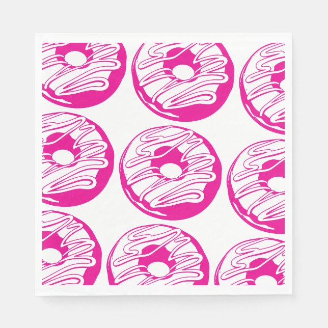 Donuts paper napkin (Front)