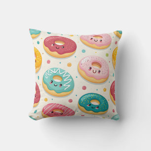 Donuts Pattern Cushion