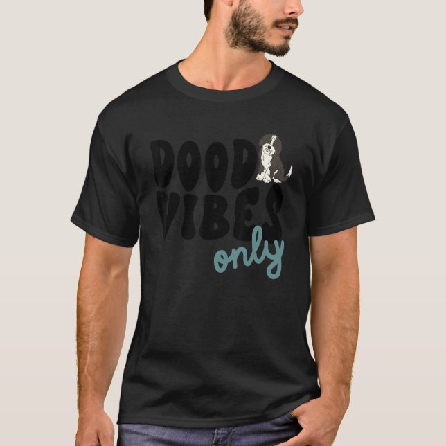Dood Vibes Only Sheepadoodle Doodle Mama Sheeppoo  T-Shirt (Front)