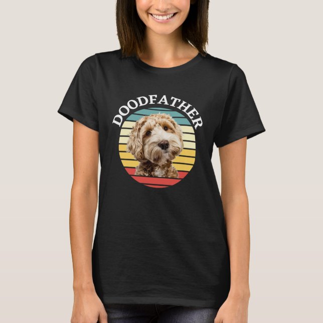 Doodfather Goldendoodle Labradoodle  for doodle da T-Shirt (Front)