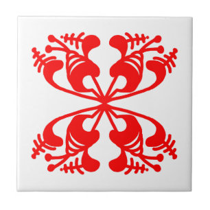 Doodle 6 ceramic tile