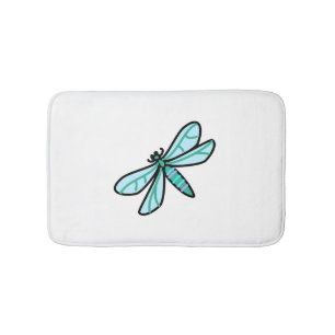 doodle a Dragonfly Bath Mat