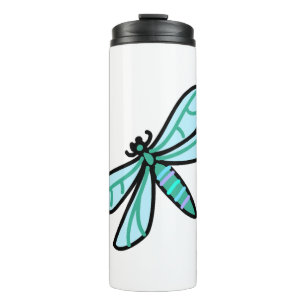 doodle a Dragonfly Thermal Tumbler