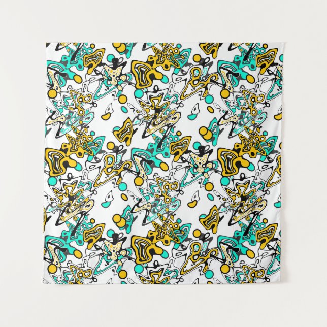 Doodle, abstract tapestry (Front)