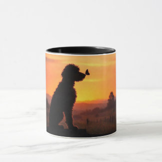 Doodle and Butterfly Beautiful Coffee Mug