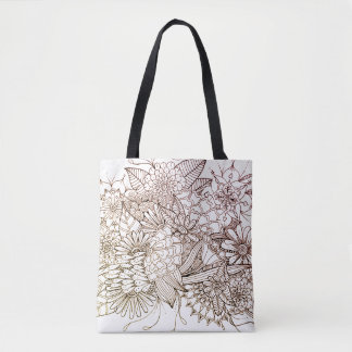 Doodle Art Design Tote