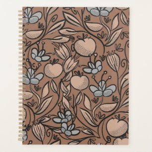 Doodle art mocha planner