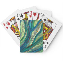doodle art Playing cards
