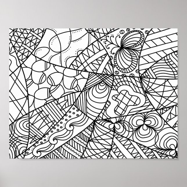 Doodle Art Poster (Front)