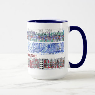 doodle bands mug