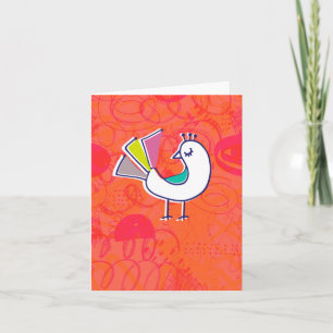 Doodle Bird Notecard