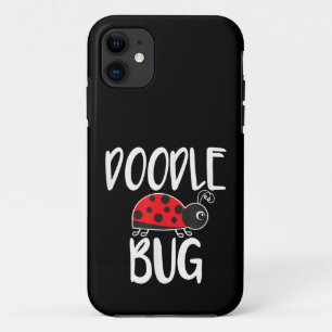 Doodle Bug Ladybug Funny Doodle iPhone 11 Case