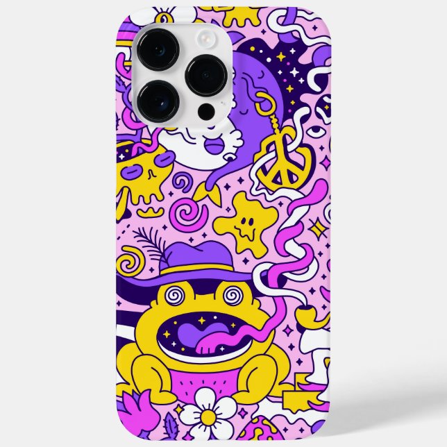 Doodle Cartoons  Case-Mate iPhone Case (Back)