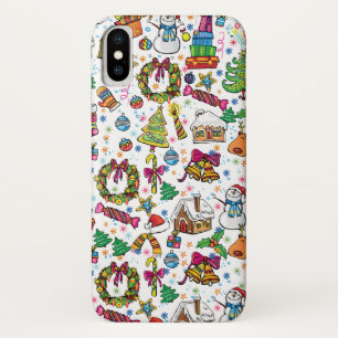 Doodle Clip art Christmas design Case