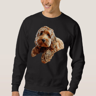 Doodle Cockerpoo Cockapoo Spoodle Cute Puppy Dog Sweatshirt