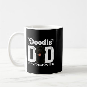 Doodle Dad Dog Owner Heart Funny T Coffee Mug