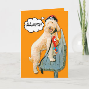 Doodle Days Comics Halloween Pirate Card