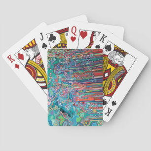 doodle design playing cards