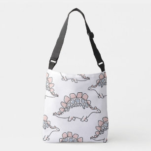 Doodle Dinosaurs: Hand Drawn Fun. Crossbody Bag