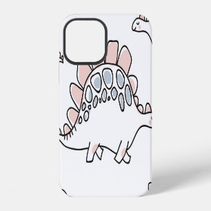 Doodle Dinosaurs: Hand Drawn Fun. iPhone 12 Case