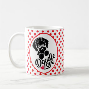 Doodle Dog Love Coffee Mug