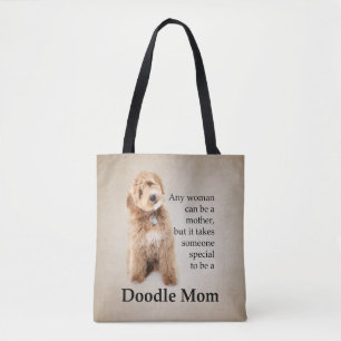 Doodle Dog Mum Tote Bag