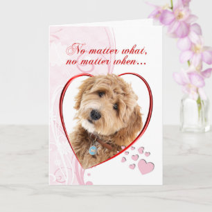 Doodle Dog Valentine Card