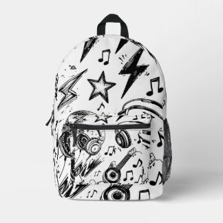 Doodle Edge – Teen Sketch Style Backpack