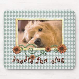 Doodle Fan Club Customisable Photo Mouse Pad