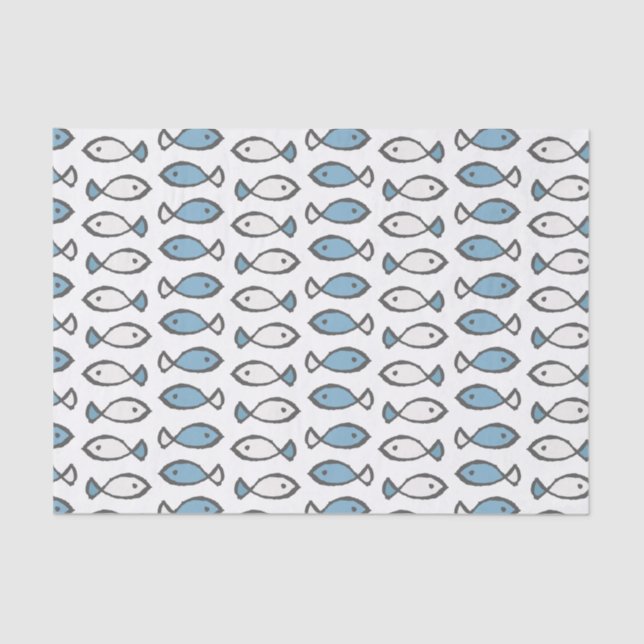 Doodle fish tissue paper (Front)