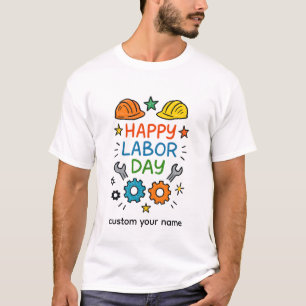 Doodle Fun Labour Day T-Shirt