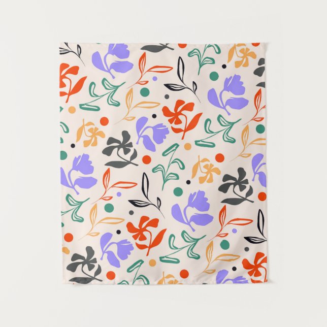 Doodle Garden Tapestry (Front)