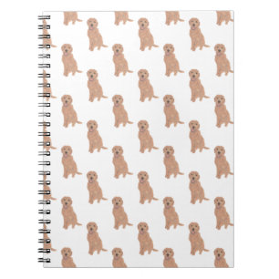 Doodle II (Apricot Golden Red) Notebook