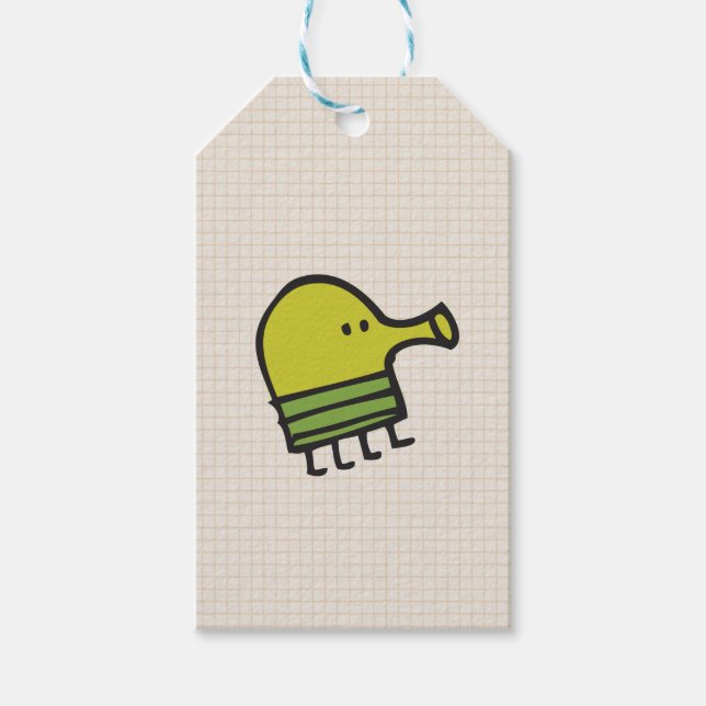 Doodle Jump Gift Tag (Front)
