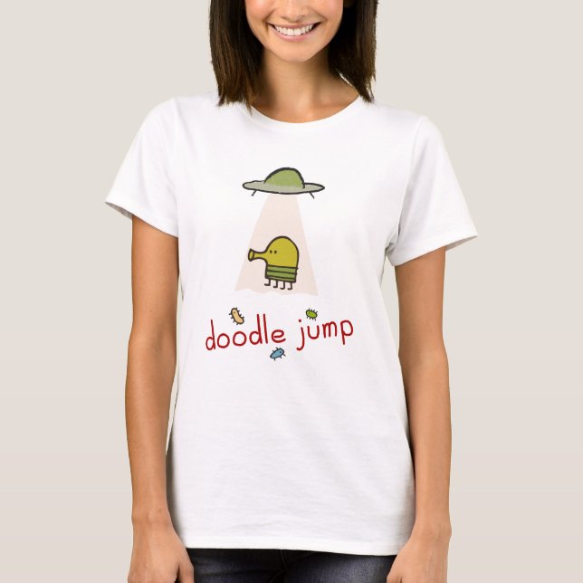 Doodle Jump UFO T-Shirt (Front)