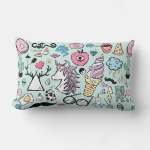 Doodle Lumbar Cushion