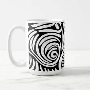 Doodle mash up coffee mug