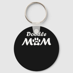 Doodle Mum For Dog Lovers Key Ring