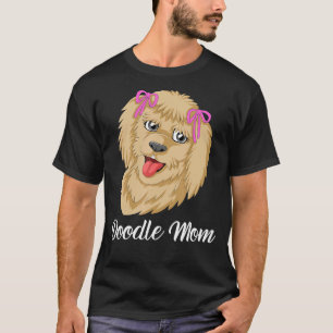 Doodle Mum Funny And Cute Goldendoodle For Mum Mot T-Shirt