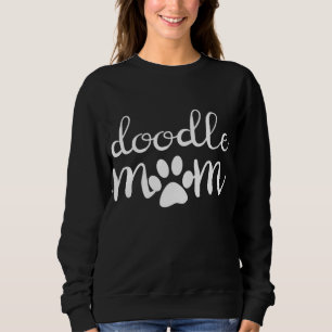 Doodle Mum Goldendoodle Dog Funny Mother's Day Gif Sweatshirt