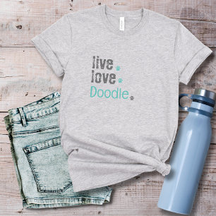 Doodle Mum Live Love T-Shirt