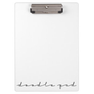 Doodle Pad Clipboard