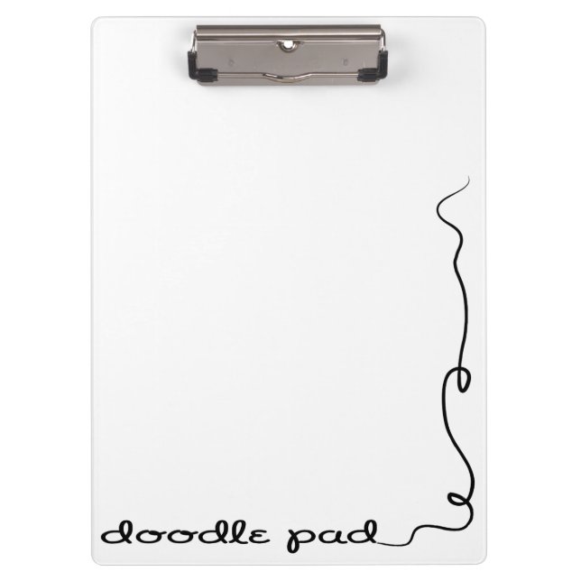 Doodle Pad Clipboard (Front)