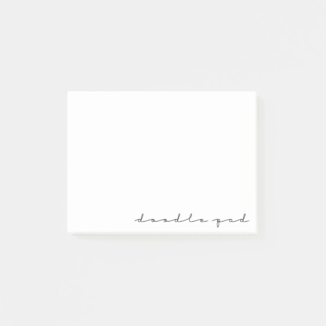 Doodle Pad Post-it Notes (Front)