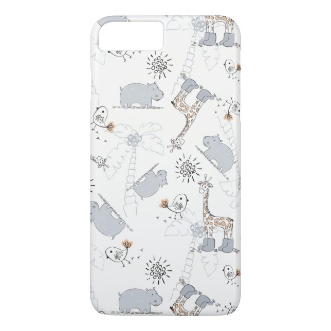 doodle pattern 2 Case-Mate iPhone case (Back)