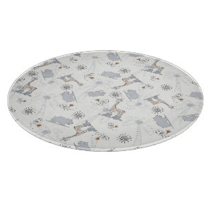 doodle pattern 2 cutting board