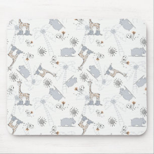 doodle pattern 2 mouse pad