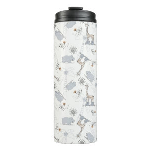 doodle pattern 2 thermal tumbler