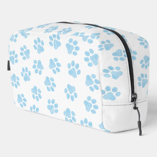 Doodle Paws, Dog Paws, Baby Blue Paws Dopp Kit