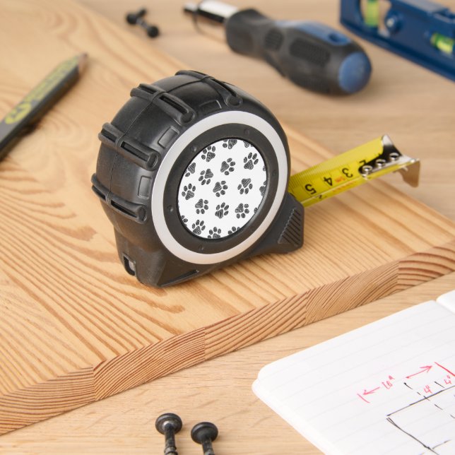 Doodle Paws, Dog Paws, Black Paws 1 (Woodwork)